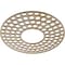 Ekena Millwork Fink Wood Fretwork Pierced Ceiling Medallion, Hickory, 18"OD x 6 1/2"ID x 3/8"T CMWP18X18X0375FFHI - alternate 5
